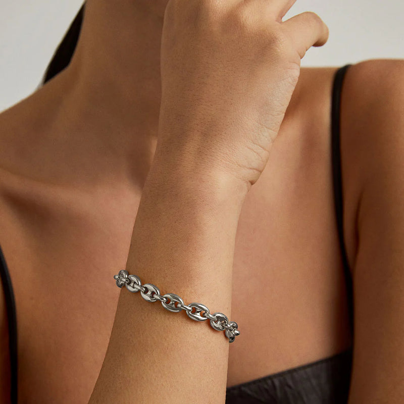 CAPRI CHAIN BRACELET SILVER