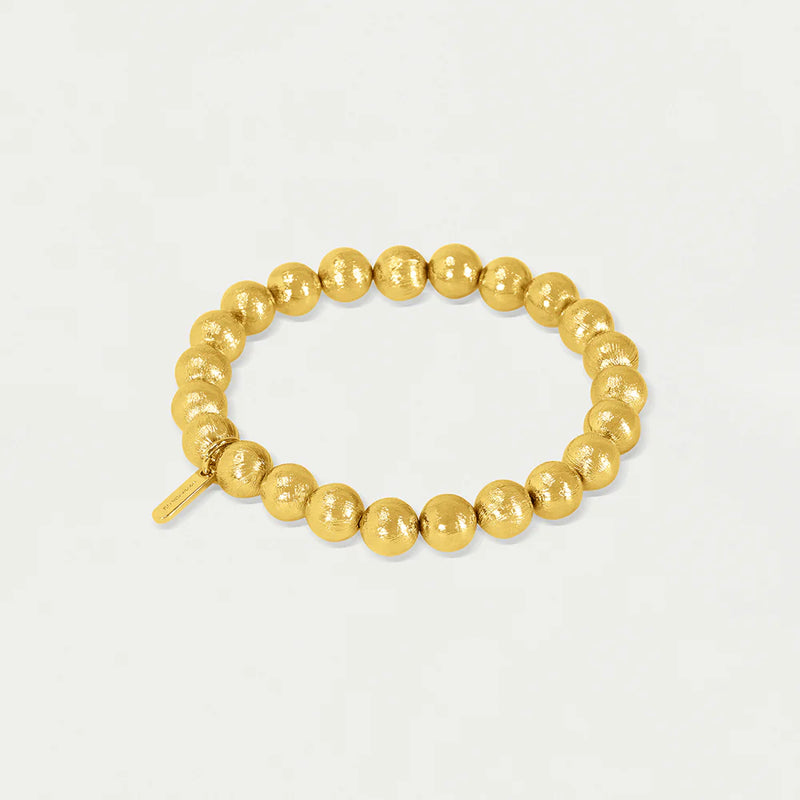 SIGNATURE LARGE BEADED BRACELET in GOLD