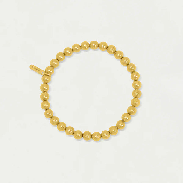 SIGNATURE MIDI BEADED BRACELET in GOLD