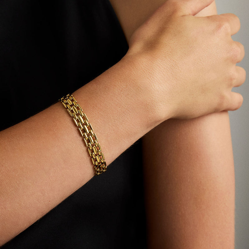 MARA CHAIN BRACELET in Gold