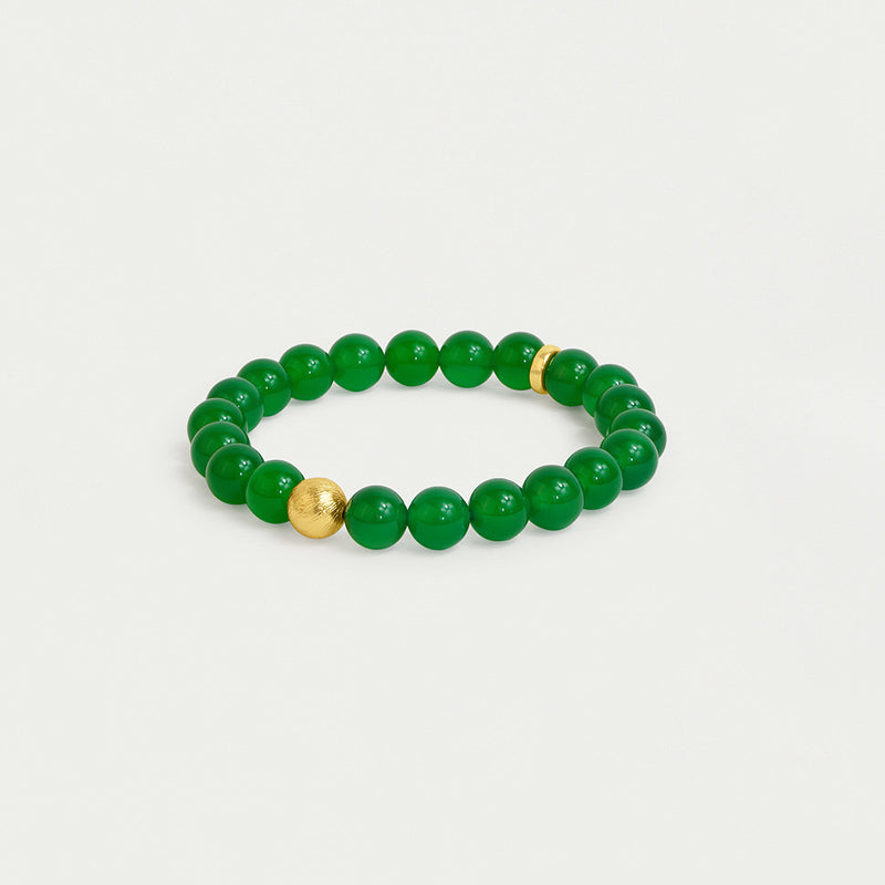 ETHOS BRACELET GOLD with GREEN ONYX