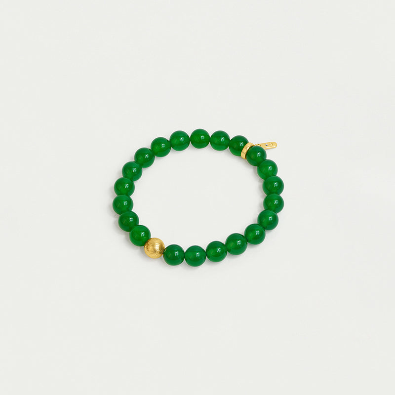 ETHOS BRACELET GOLD with GREEN ONYX