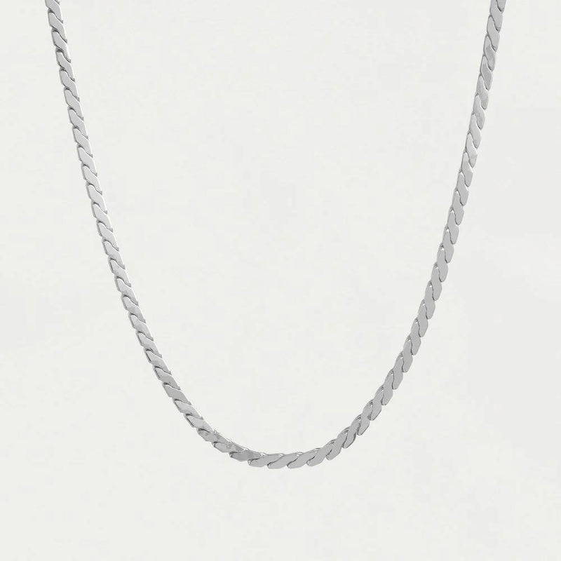 OSLO CHAIN NEKCLACE in Silver