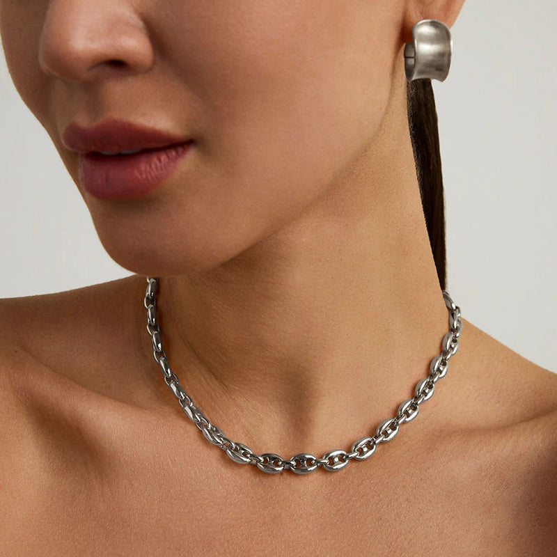 CAPRI CHAIN NECKLACE SILVER