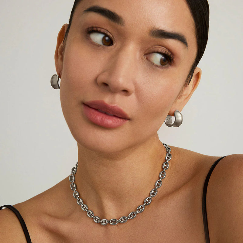 CAPRI CHAIN NECKLACE SILVER