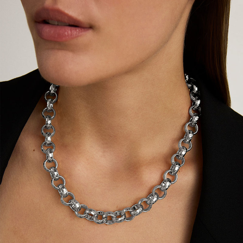 NAIROBI STATMENT CHAIN in Silver