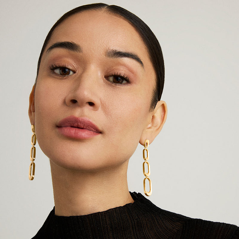 BLEECKER STATEMENT DROP EARRINGS