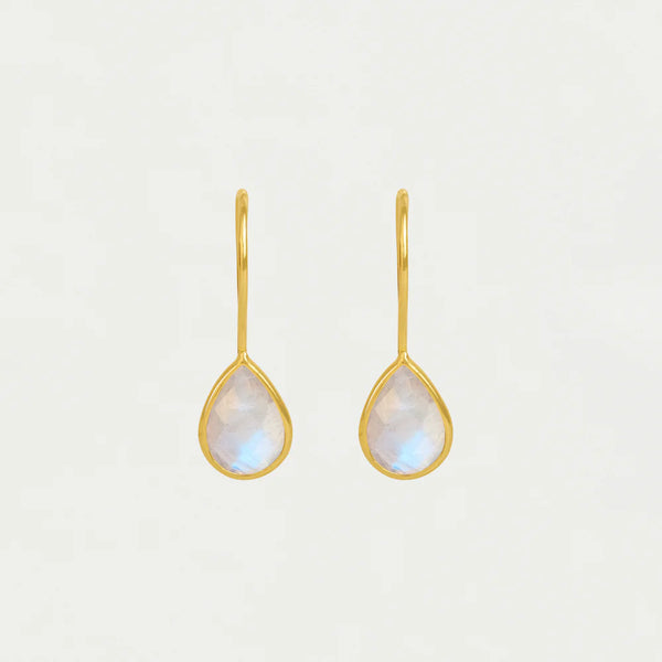 NOSARA DROPET EARRINGS with MOONSTONE