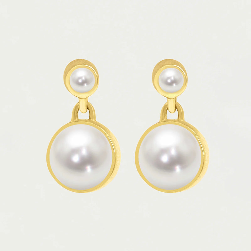 SIGNATURE DROPLET GOLD with PEARL