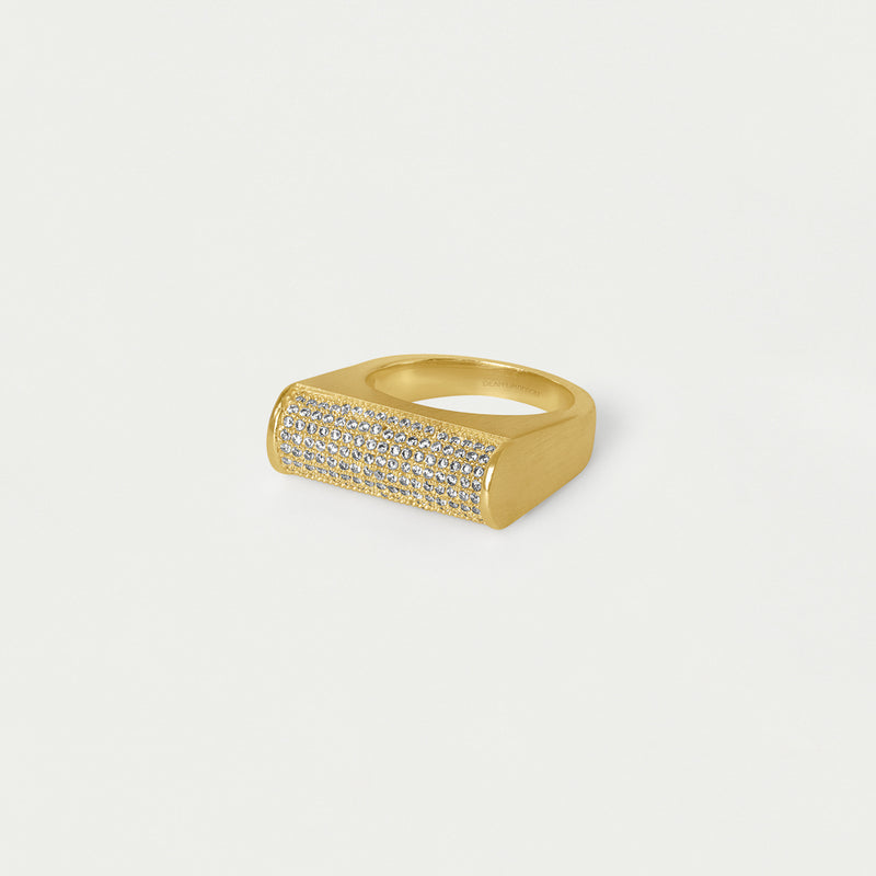 JULIETTE PAVE RING in GOLD