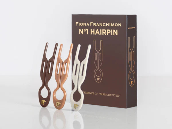 Nº 1 HAIRPIN - THE MILANO COLLECTION - Mochaccino, Cream White , Smooth Caramel