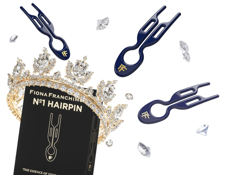 Nº 1 HAIRPIN - Royal Blue (3 per box)