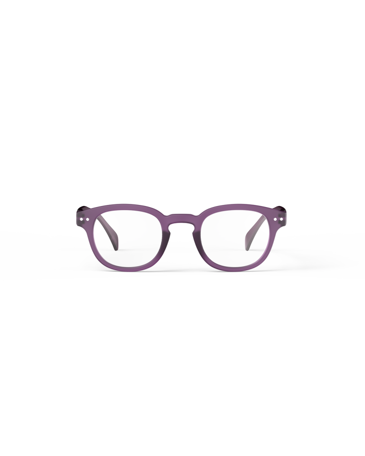 READING GLASSES #C VIOLET SCARF