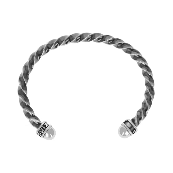 TWISTED SILVER CUFF