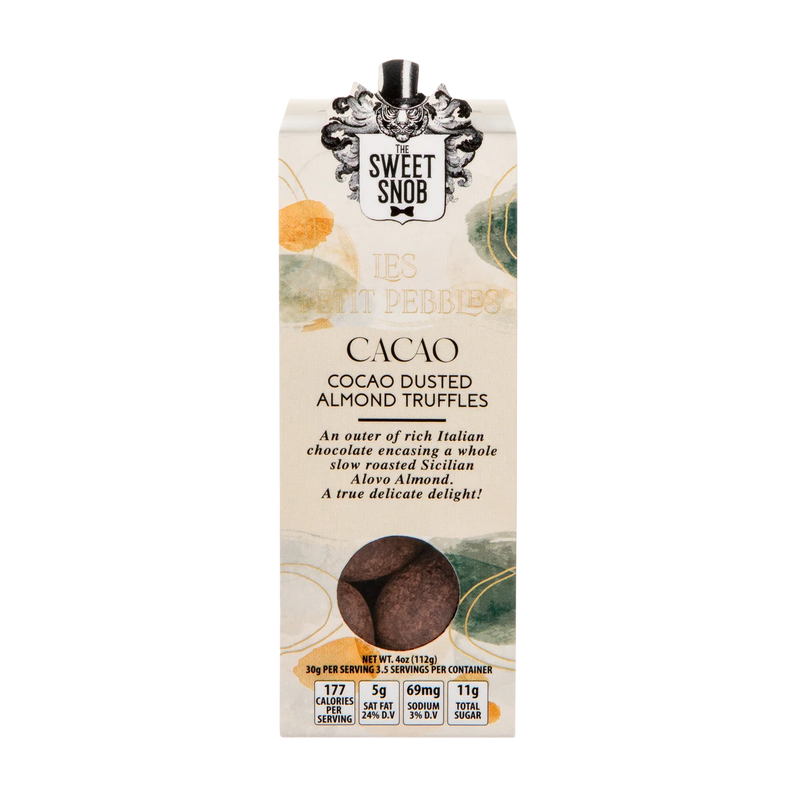 LES PETITE PEBBLES - Cacao Almond Chocolate Truffles