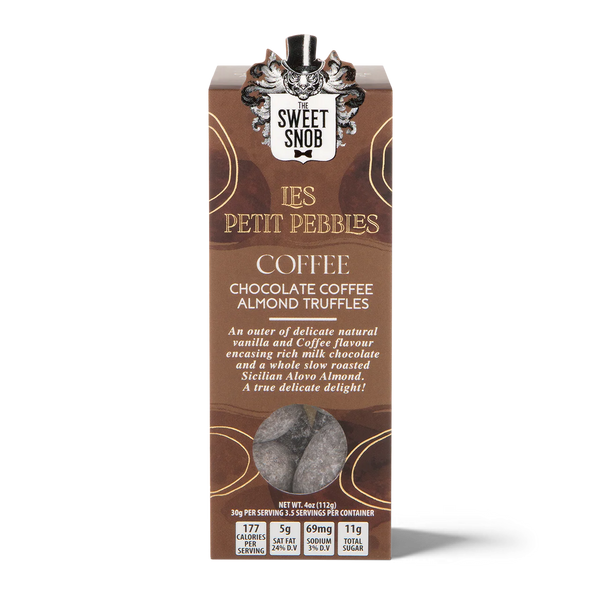 LES PETITE PEBBLES - Coffee Almond Chocolate Truffles