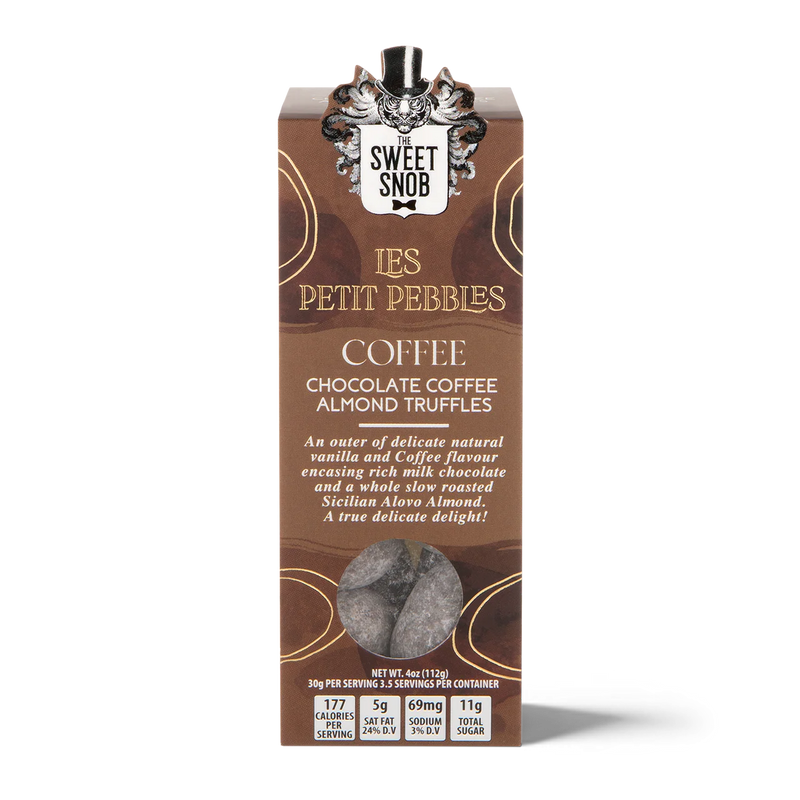 LES PETITE PEBBLES - Coffee Almond Chocolate Truffles