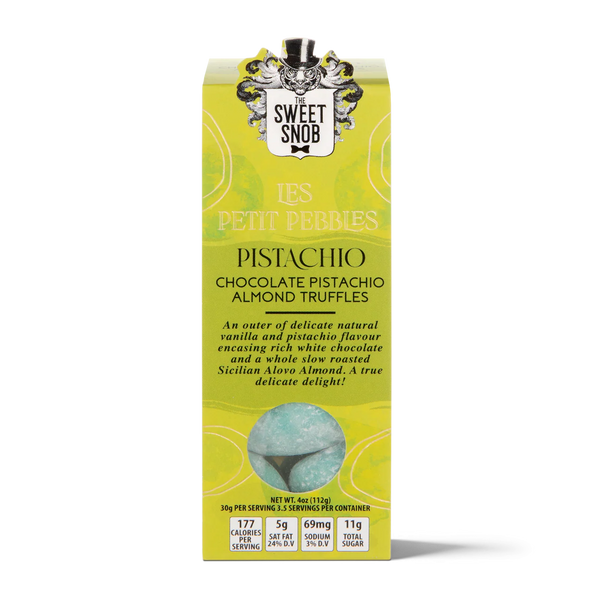 LES PETITE PEBBLES - Pistachio Almond Chocolate Truffles