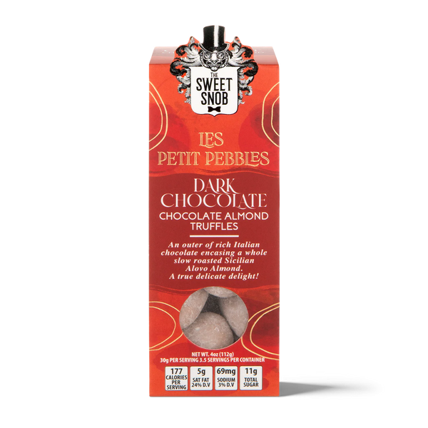 LES PETITE PEBBLES - Dark Chocolate Almond Truffles