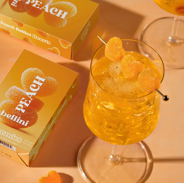 COCKTAIL GUMMIES - PEACH BELLINI