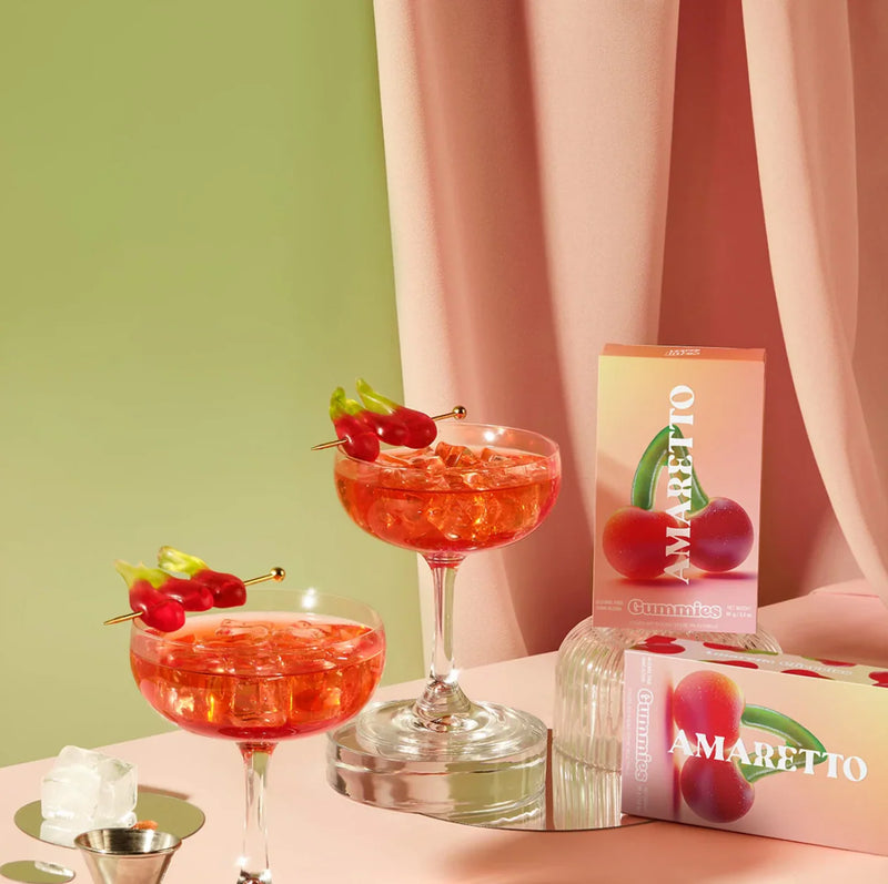 COCKTAIL GUMMIES - AMARETTO CHERRIES
