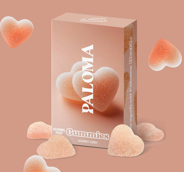 COCKTAIL GUMMIES - PALOMA HEARTS