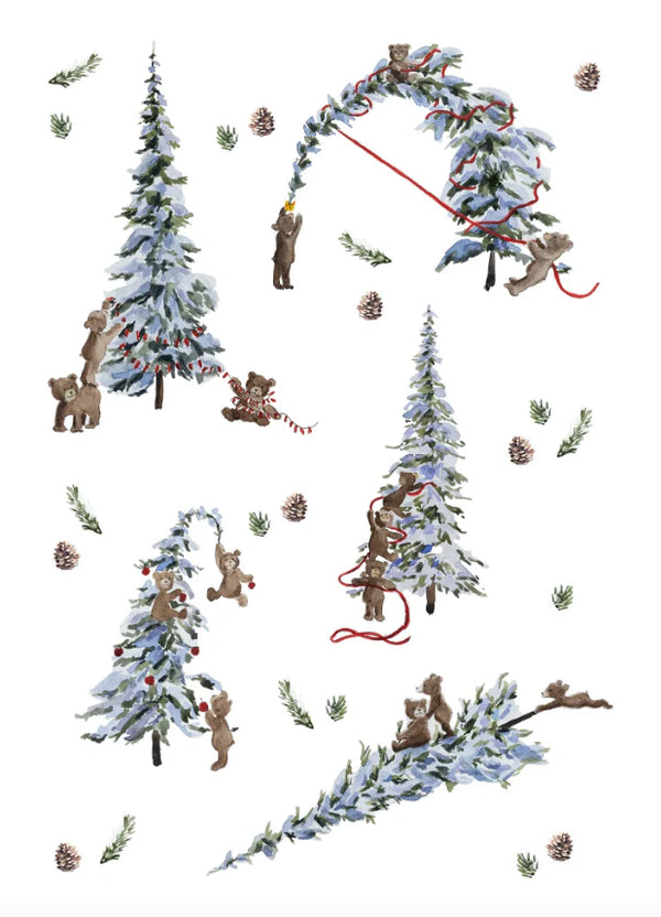 Les Oursons - Tea Towel