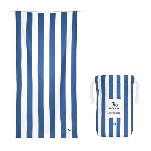 QUICK DRY TOWEL - Whitsunday Blue