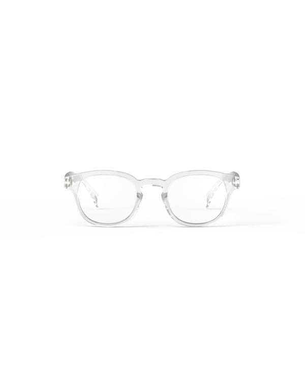 READING GLASSES #C CRYSTAL