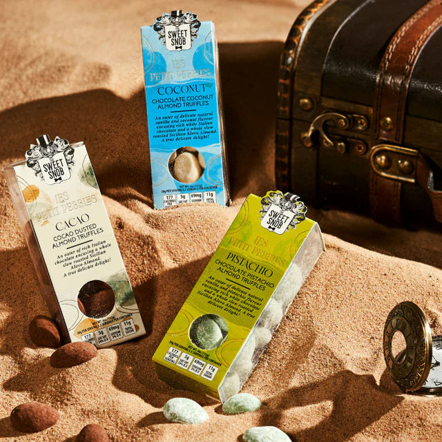 LES PETITE PEBBLES - Cacao Almond Chocolate Truffles