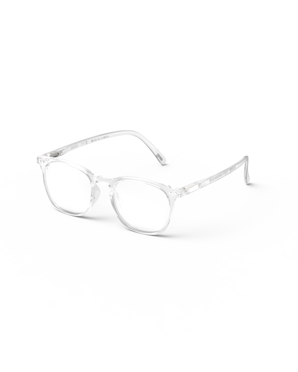 READING GLASSES #E CRYSTAL