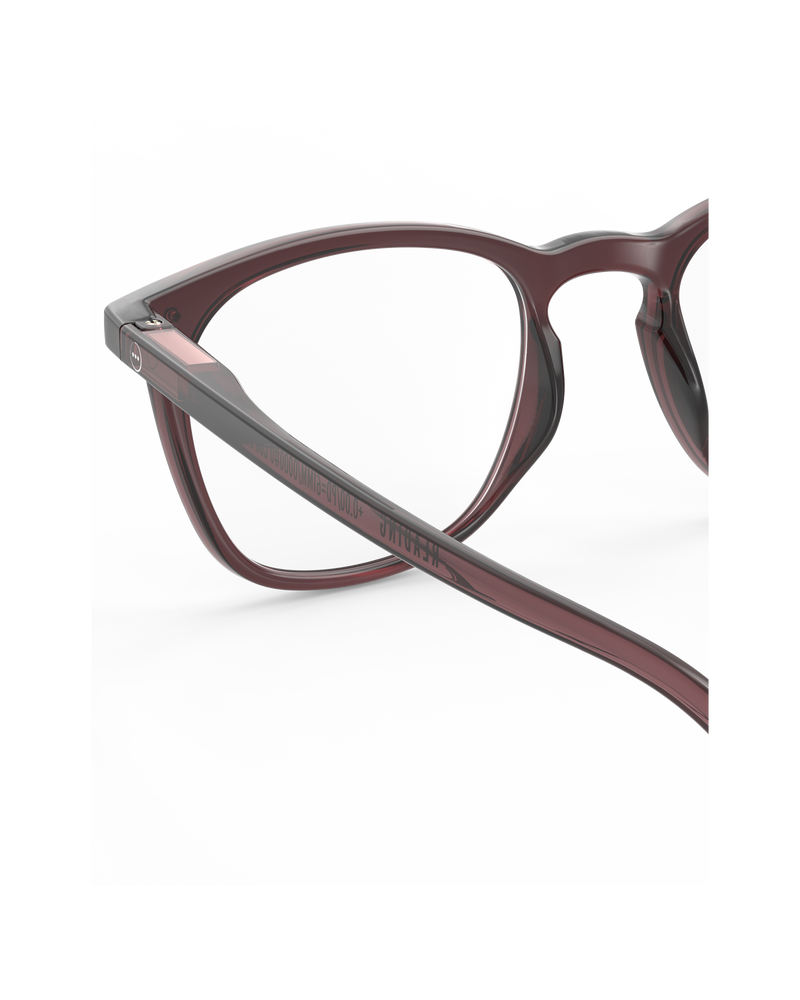 READING GLASSES #E OLD LEATHER