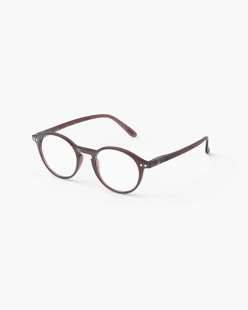 READING GLASSES #D OLD LEATHER