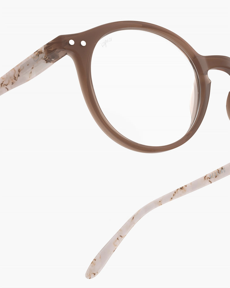 READING GLASSES #D LIGHT MARBLE
