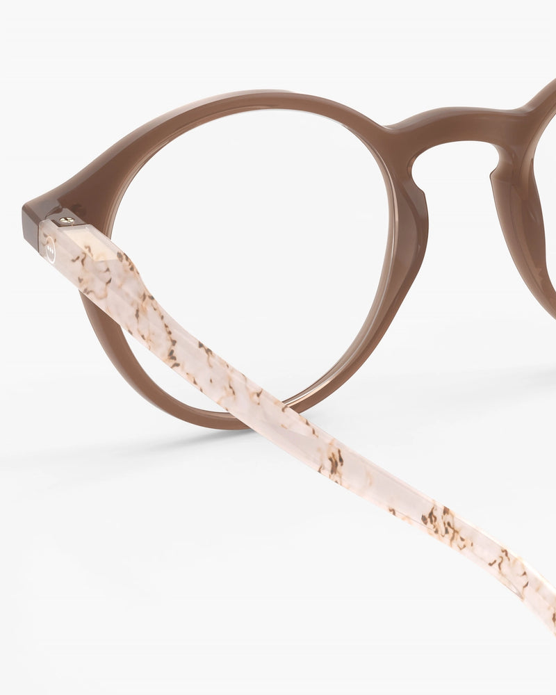 READING GLASSES #D LIGHT MARBLE