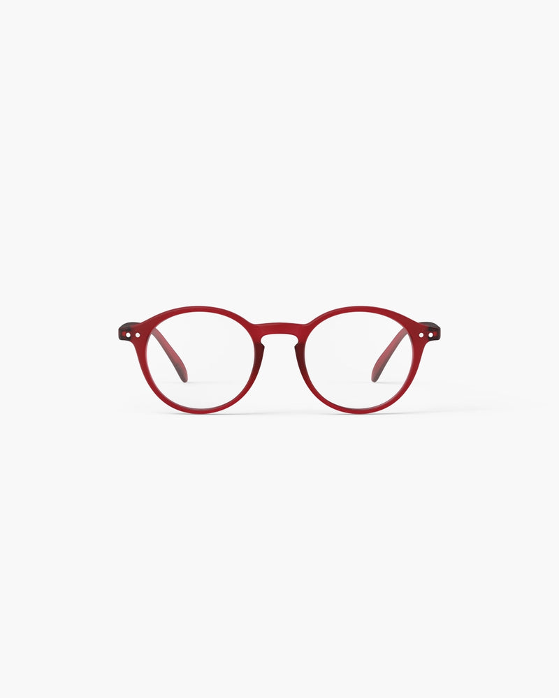 READING GLASSES #D CHERRY RED