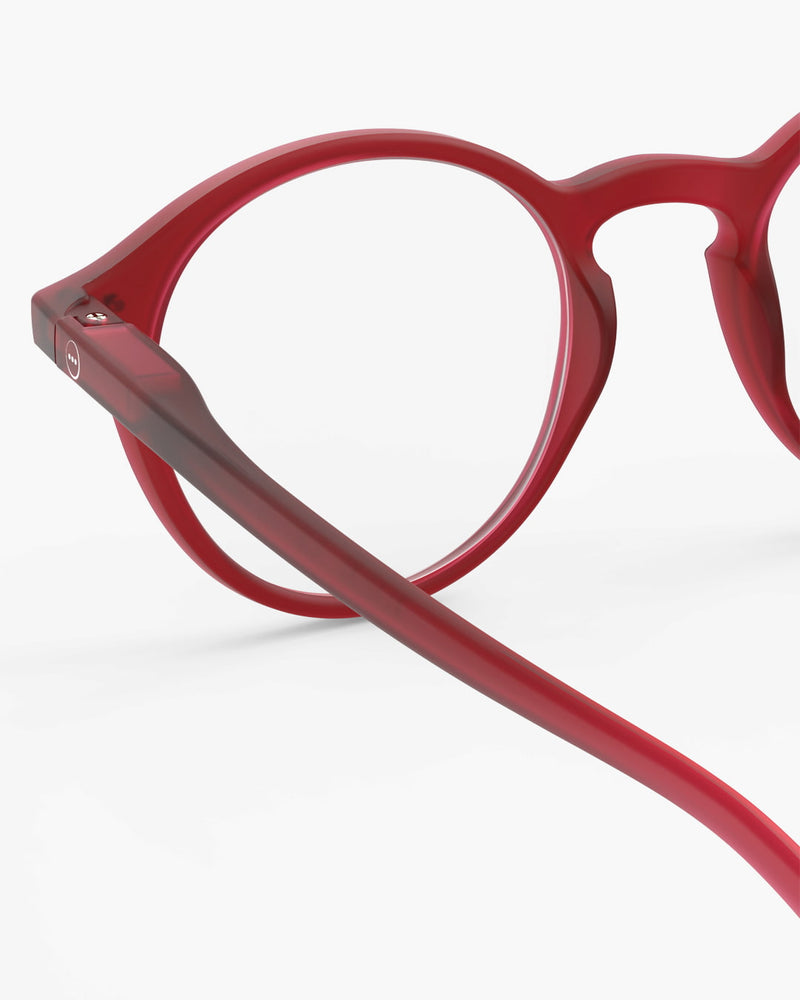 READING GLASSES #D CHERRY RED