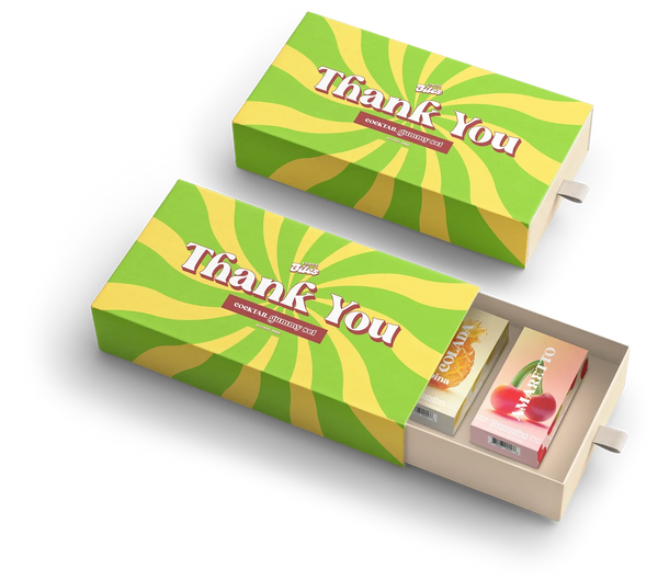 COCKTAIL GUMMIES - THANK YOU! Gift Set