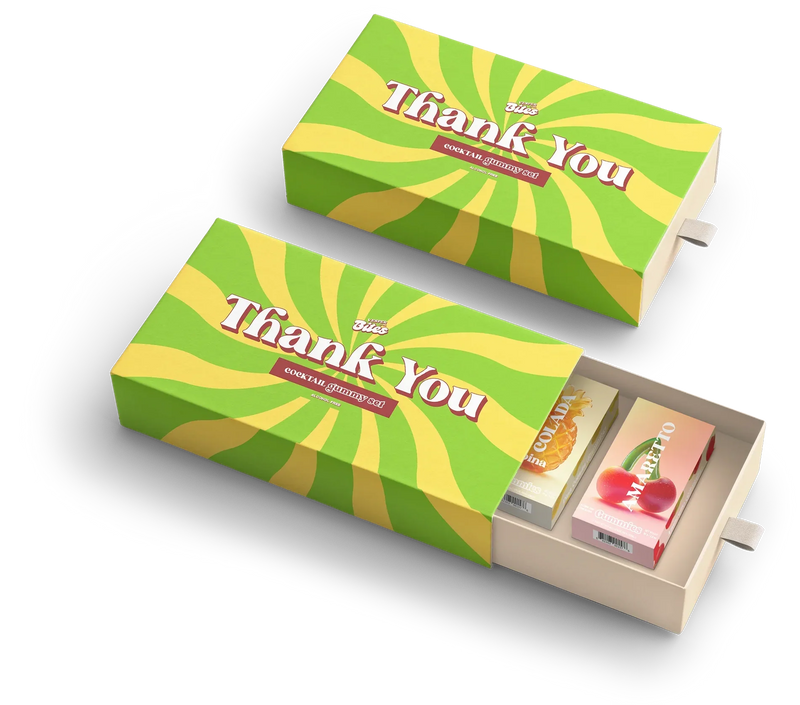 COCKTAIL GUMMIES - THANK YOU! Gift Set