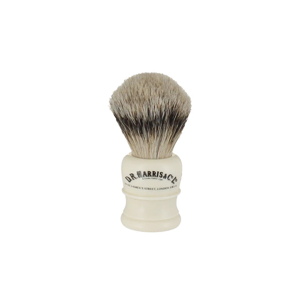 H RANGE IVORY SHAVING BRUSH - BEST BADGER