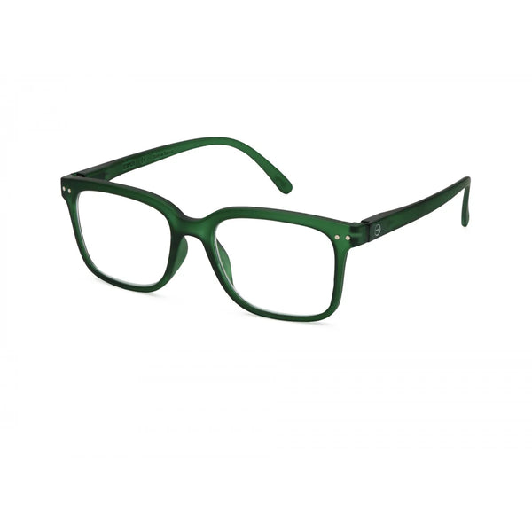 READING GLASSES #L GREEN CRYSTAL