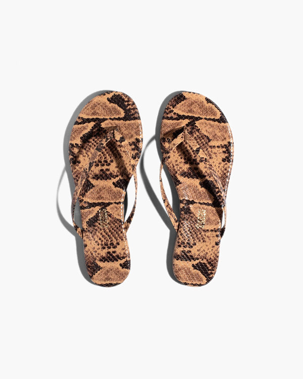Flip Flops - Lily Vegan Animal - Coco Snake