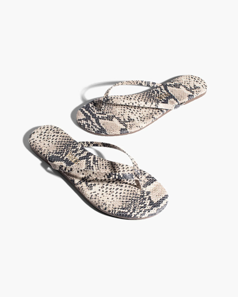 Flip Flops - Lily Vegan Animal - Sandsnake