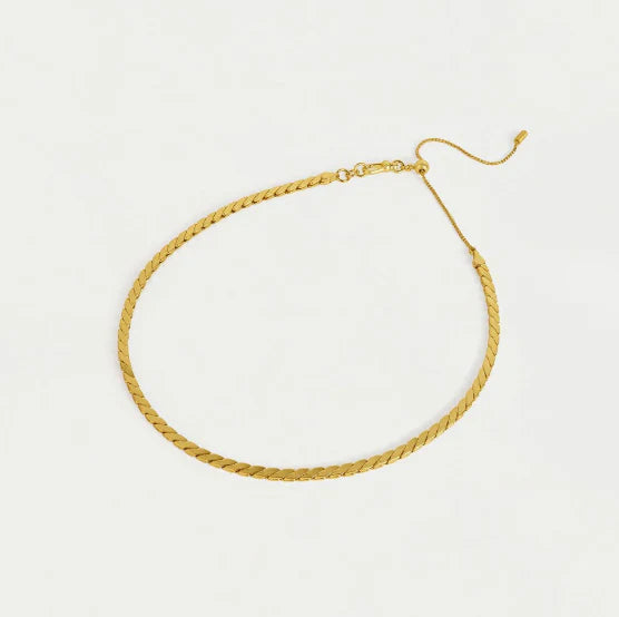 OSLO CHAIN NEKCLACE in Gold