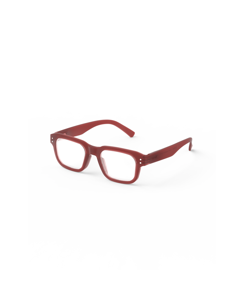 READING GLASSES #QUOTE CARMINE RED