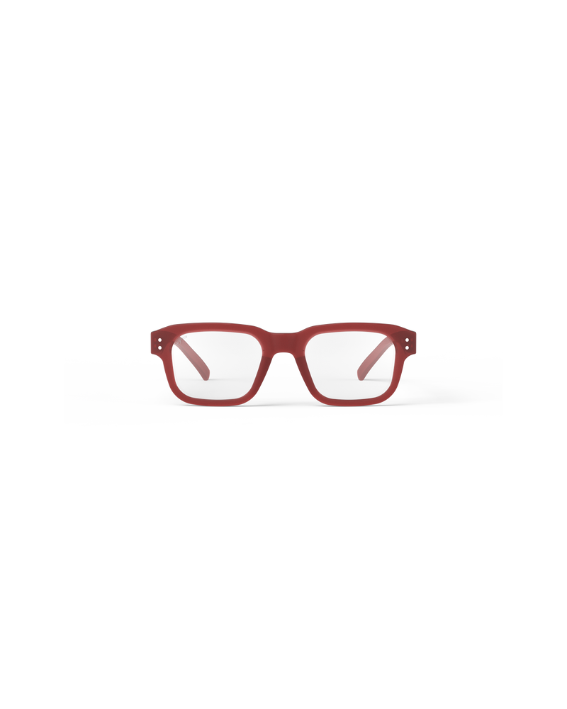 READING GLASSES #QUOTE CARMINE RED