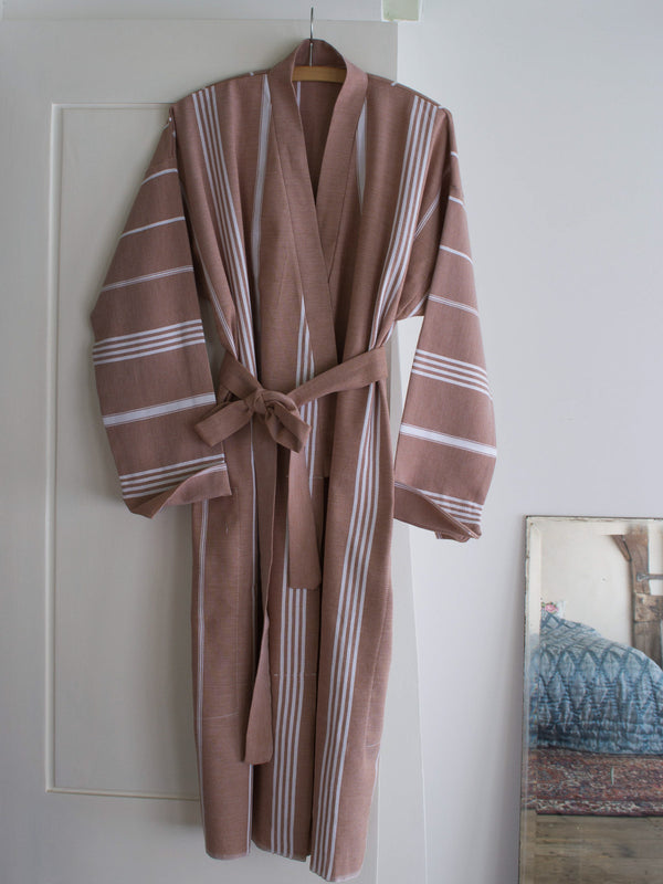 HAMMAM BATHROBE BROWN