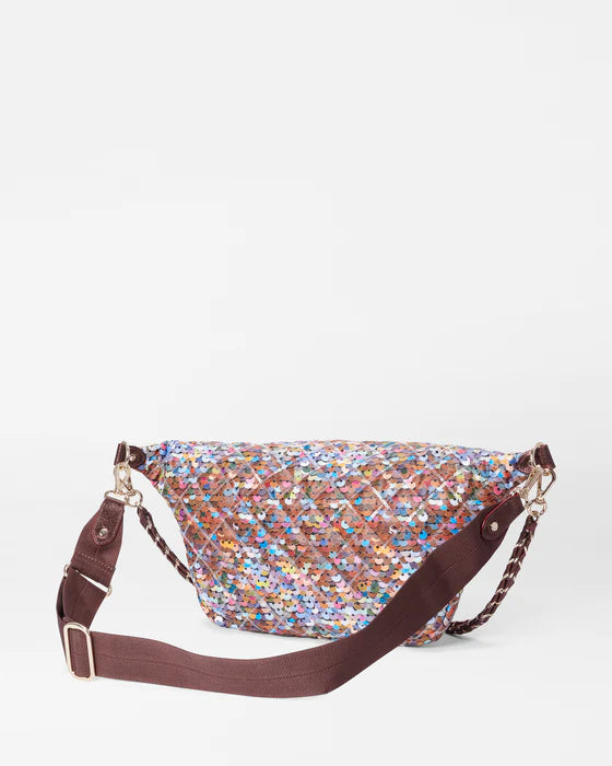 CROSBY CROSSBODY SLING in Spangle Sequin