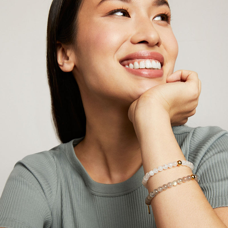 ETHOS MIDI BRACELET GOLD with MOONSTONE