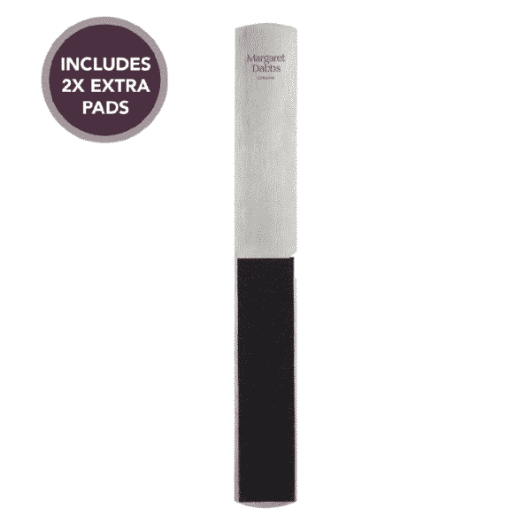 PROFESSIONAL FOOT FILE WITH 2 REPLACEMENT PADS